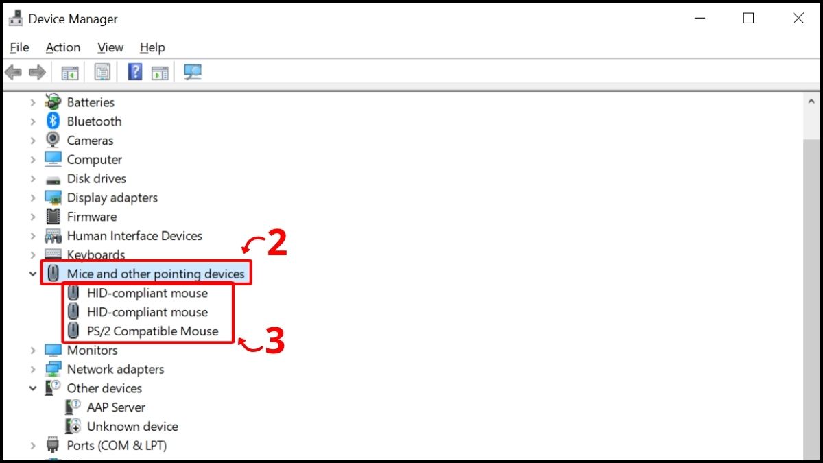 Khắc phục lỗi chuột bị giật lag Win 11 - Cập nhật Driver bước 2