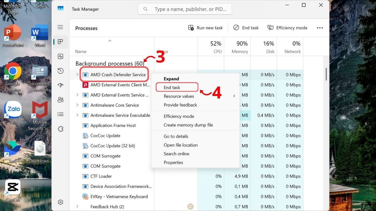 Khắc phục lỗi chuột bị giật lag Win 11 - Tắt phần mềm xung đột bước 2