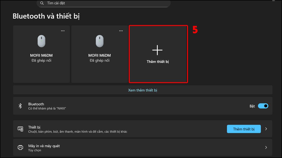 Cách xử lý khi chuột không dây bị mất USB Receiver bước 5