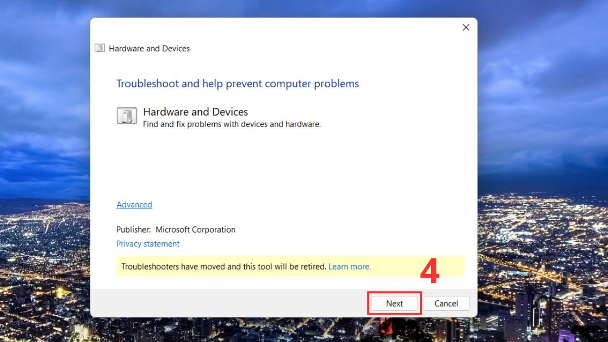 Sửa lỗi chuột máy tính bị nhảy lung tung - Dùng trình gỡ lỗi Troubleshoot bước 3