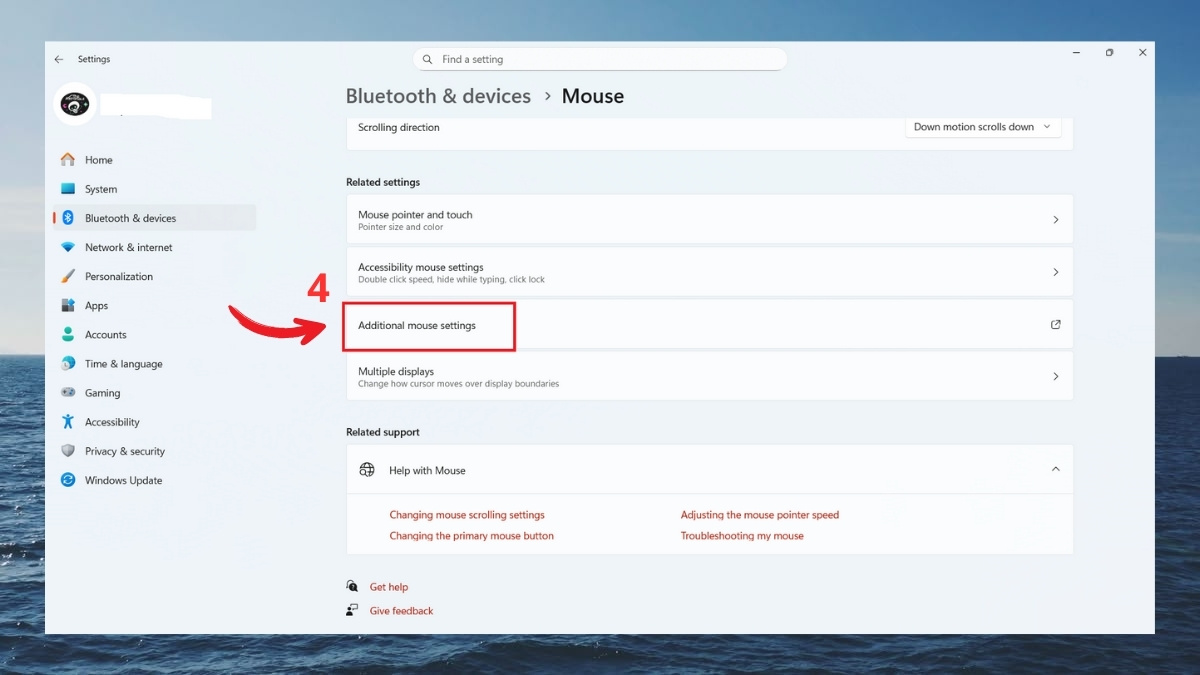 Sửa lỗi chuột máy tính tự di chuyển - Tắt Hide pointer while typing bước 2