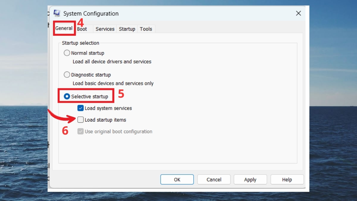 Sửa lỗi chuột máy tính tự di chuyển - Bật chế độ Clean Boot State bước 2