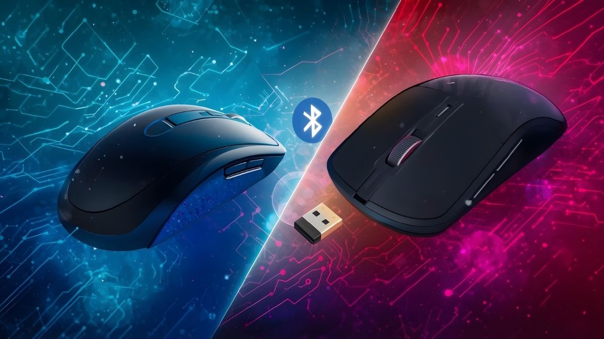 Chuột Wireless và Chuột Bluetooth