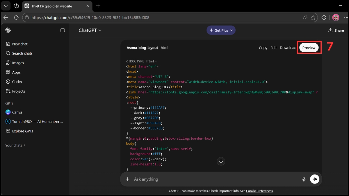 Codex ChatGPT là gì? Cách dùng ChaGPT tối ưu workflow lập trình bước 4