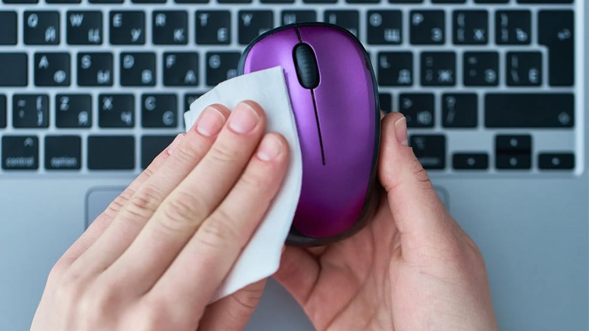 Cách sửa con lăn chuột bị loạn - Vệ sinh chuột