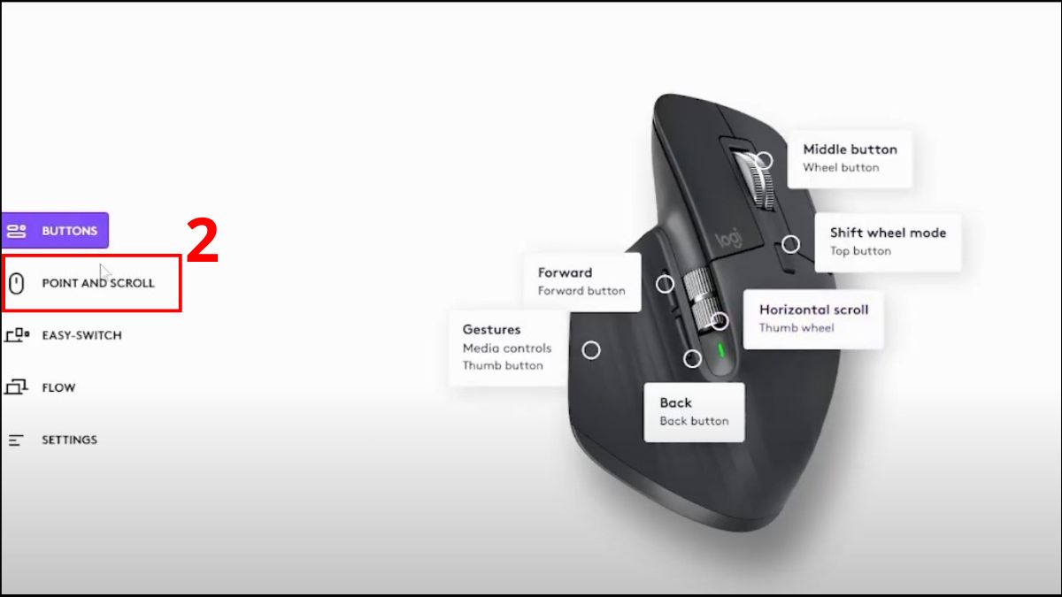 Sửa lỗi cuộn chuột bị ngược bằng phần mềm riêng của chuột bước 2