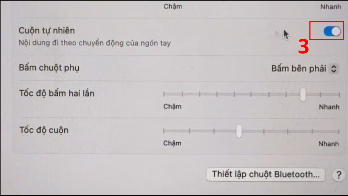 Sửa lỗi cuộn chuột bị ngược trên MacBook bước 3