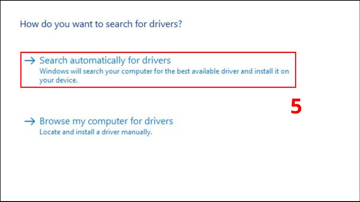 Khắc phục lỗi cuộn chuột bị ngược - Cài lại Driver chuột bước 4