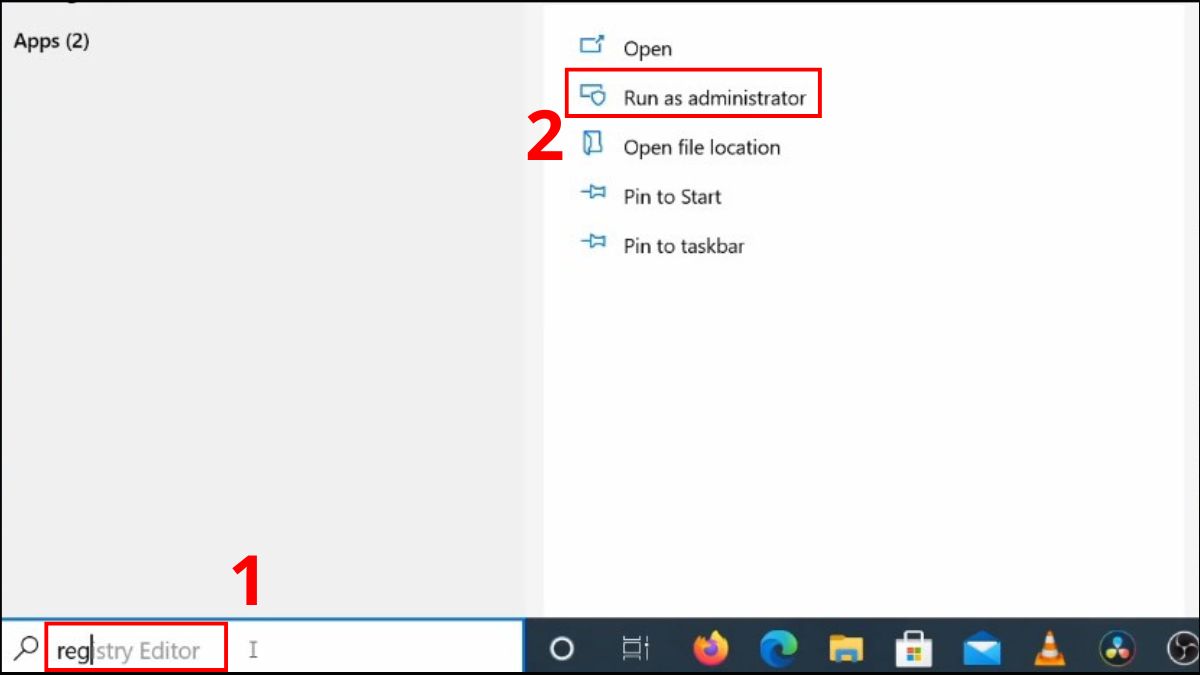 Sửa lỗi cuộn chuột bị ngược bằng Registry Editor bước 1