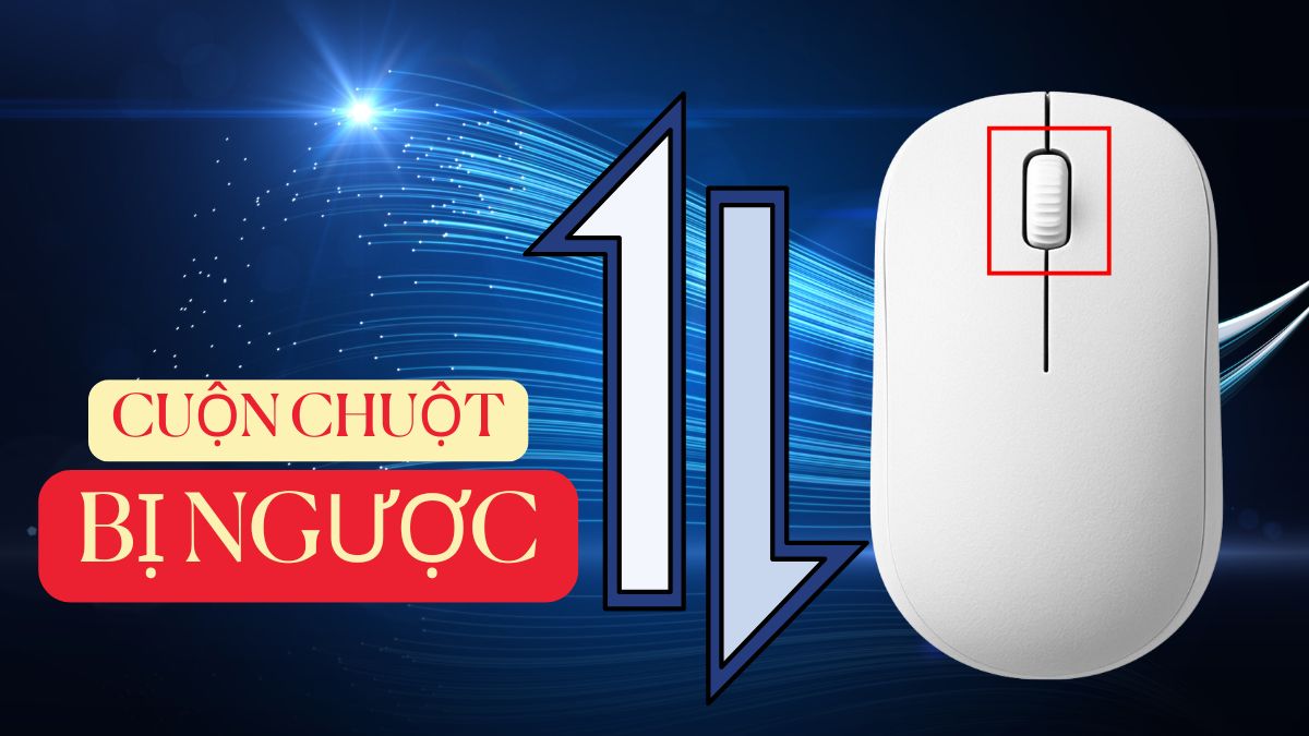 Sửa lỗi cuộn chuột bị ngược trên Windows, MacBook