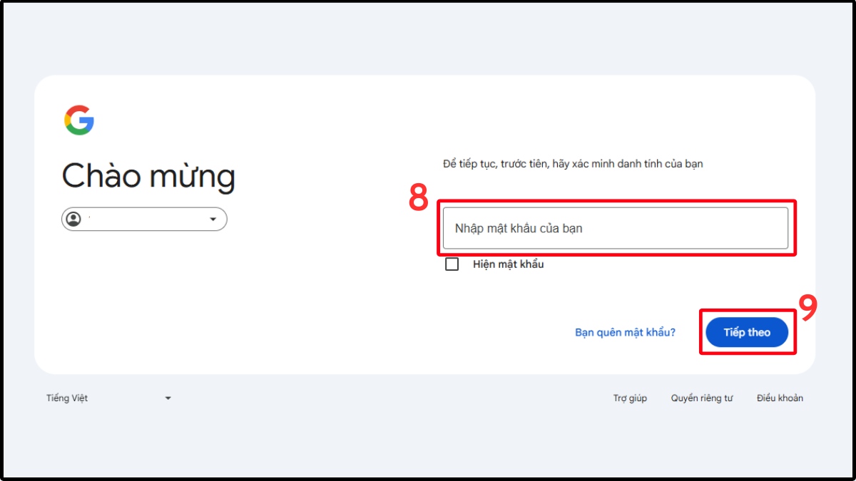 Cách đăng nhập Gmail trên máy tính - Đăng nhập nhiều tài khoản bước 5