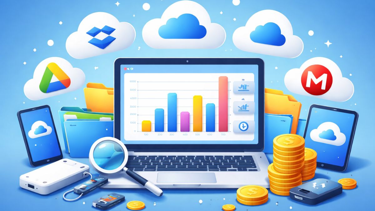 So sánh các dịch vụ lưu trữ đám mây