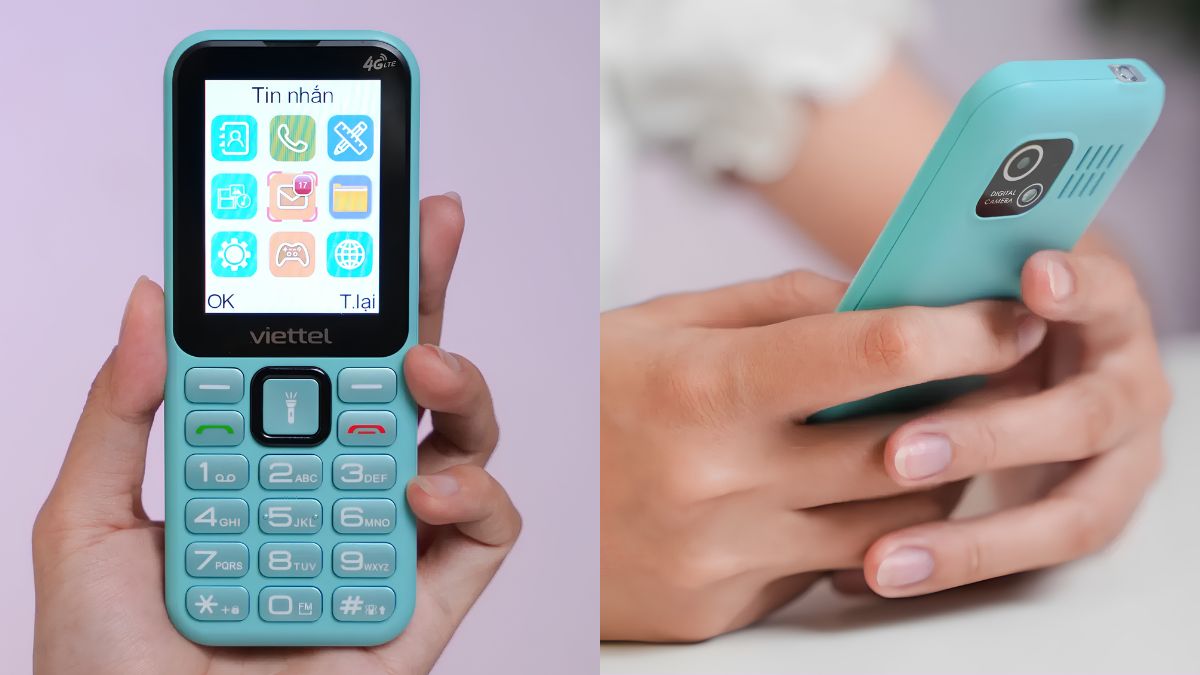 Điện thoại bàn phím có Wifi 4G - Viettel Sumo T2 4G