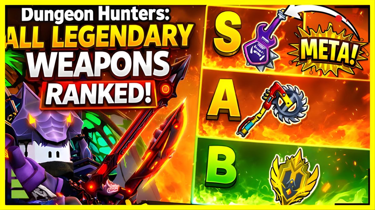 Ký tự trong Dungeon Hunters Tier List