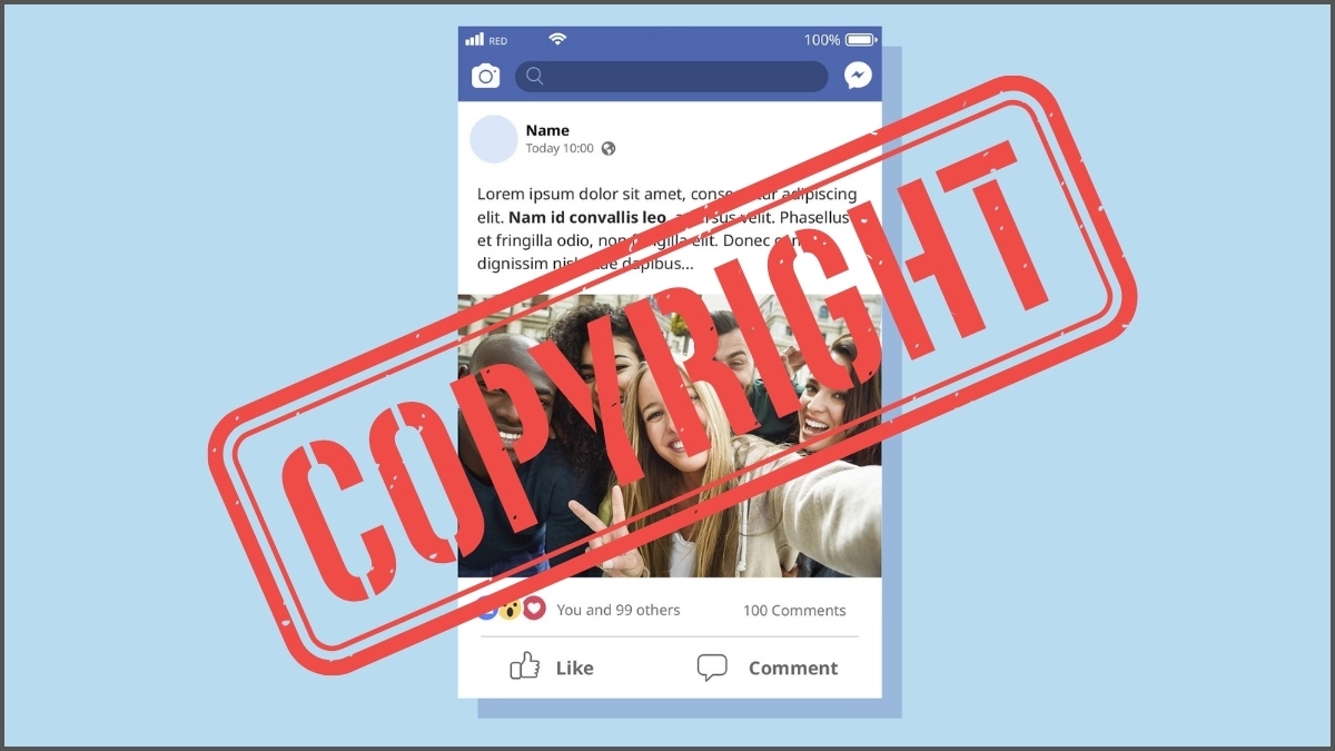 Nguyên nhân Facebook bị chặn - Vi phạm bản quyền