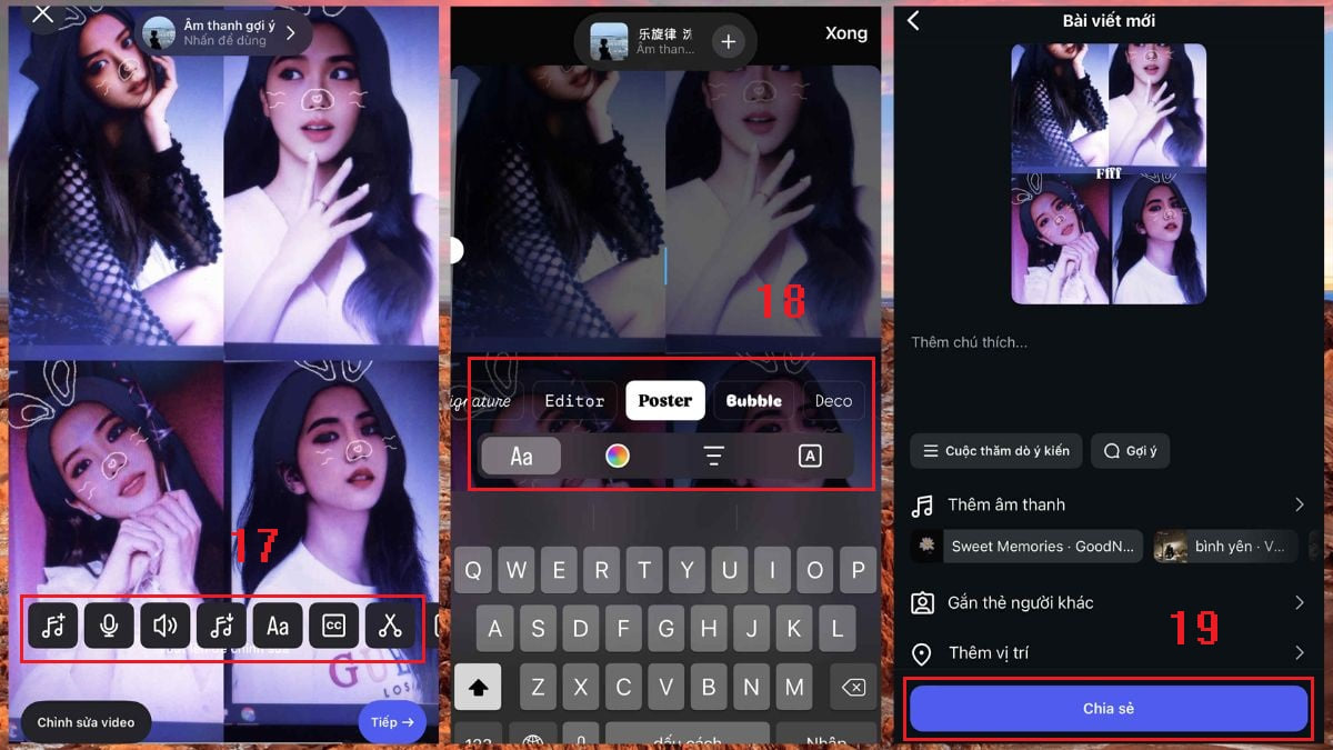 Chia sẻ video sử dụng filter con thỏ trên Instagram