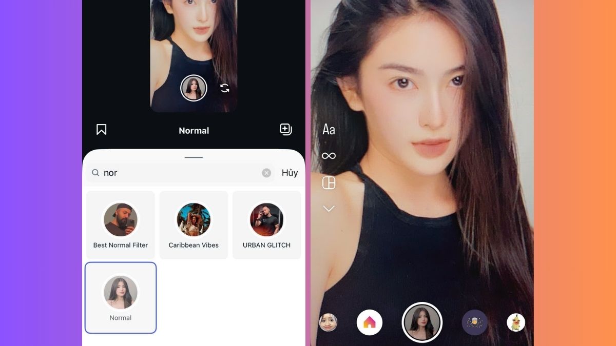 Filter đẹp trên Instagram có son dễ dùng 