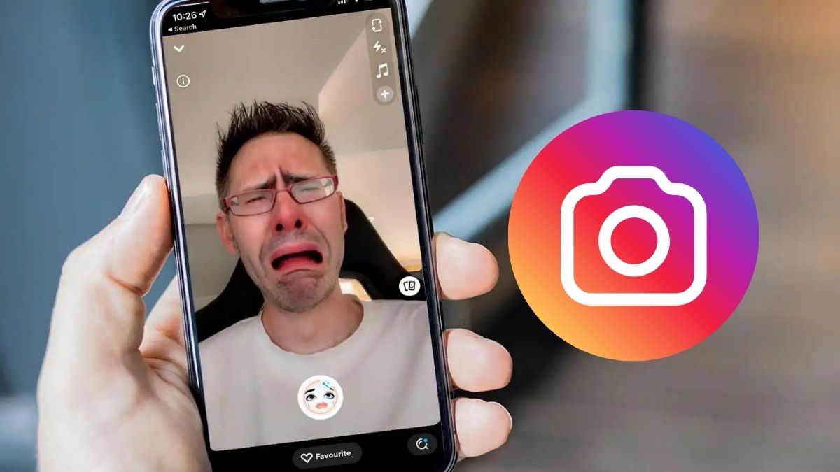 Filter khóc trên Instagram