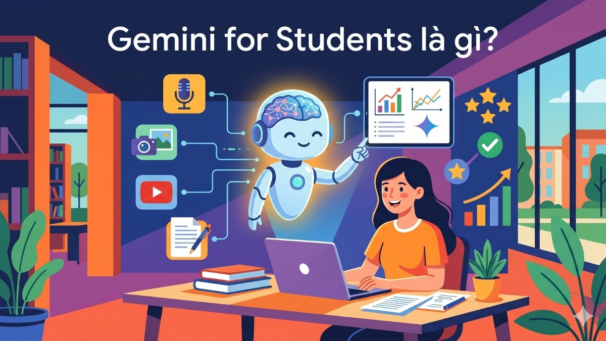 Gemini for Students là chương trình khuyến mãi cho học sinh