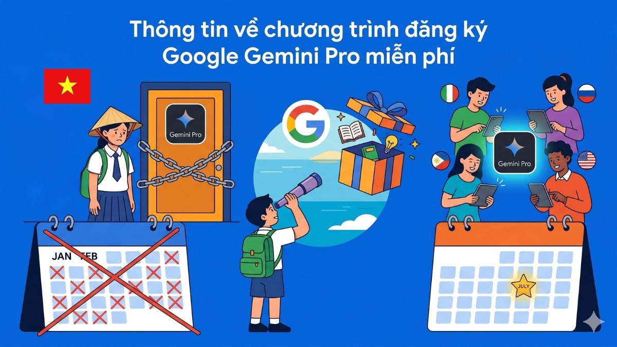 Gemini for Students chương trình miễn phí