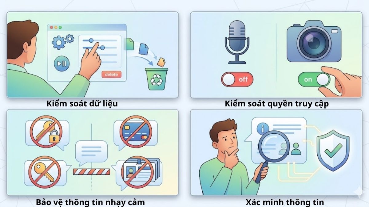 Lưu ý khi sử dụng Gemini Live