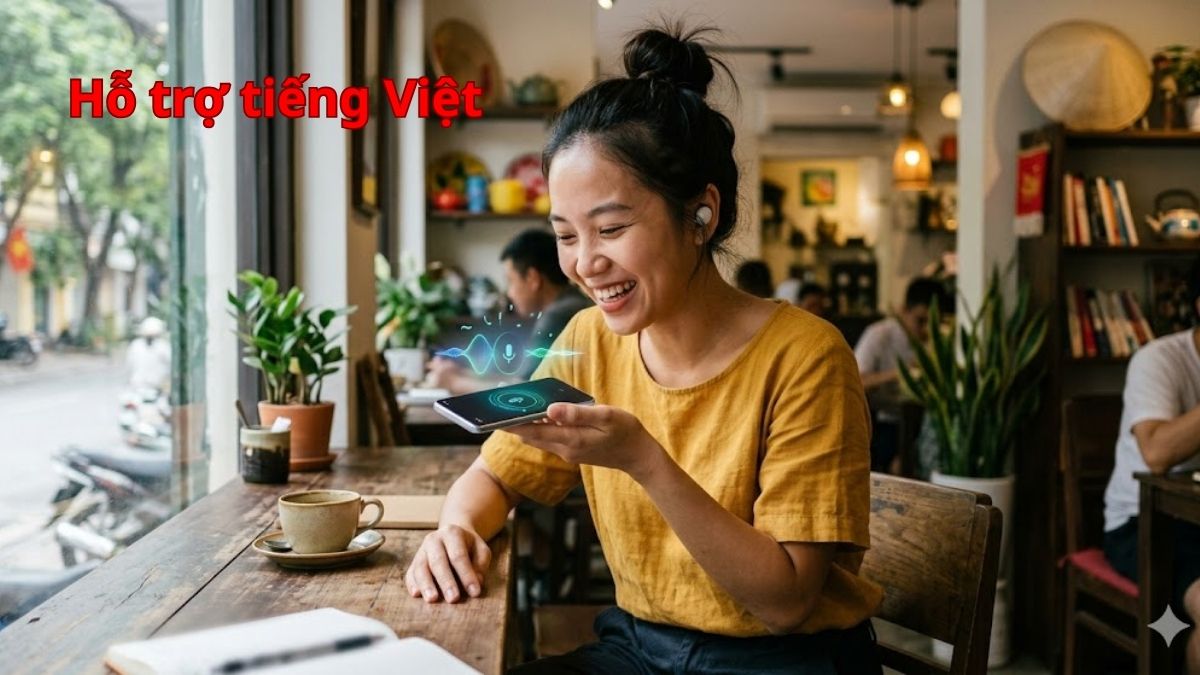 Tính năng của Gemini Live - Hỗ trợ tiếng Việt