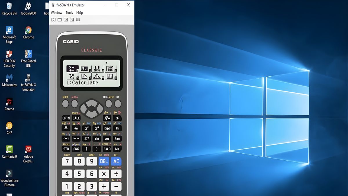 Một số lưu ý khi dùng máy tính giả lập Casio 580 online