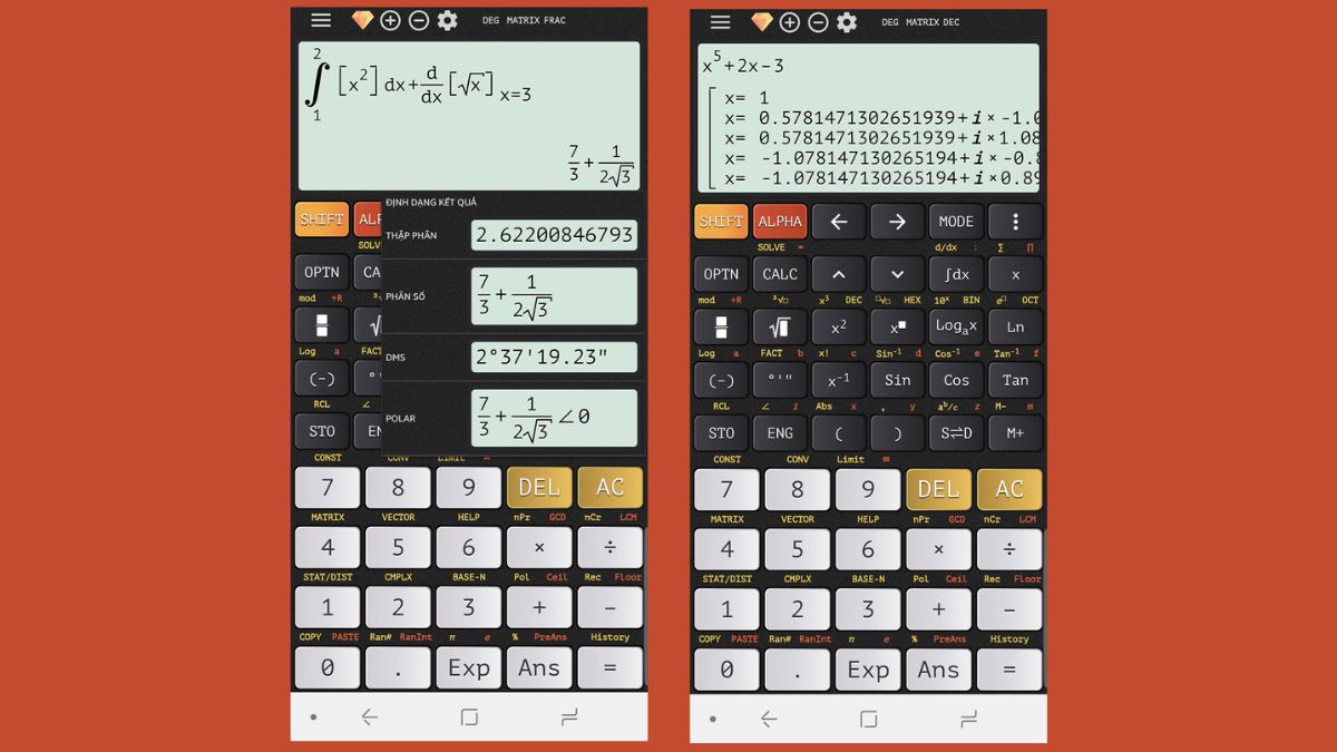 Cách giả lập Casio 580 online trên máy tính