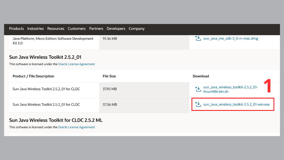 Giả lập Java trên PC - Sun Java Wireless Toolkit bước 1