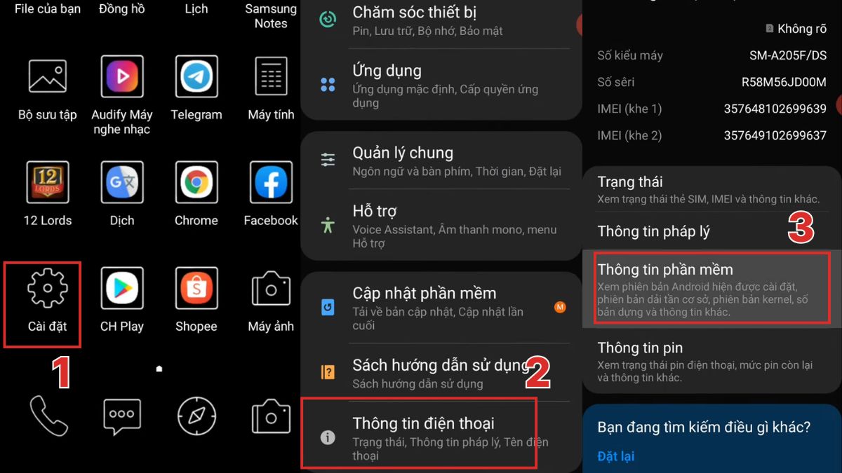 Bật gỡ lỗi USB bước 1