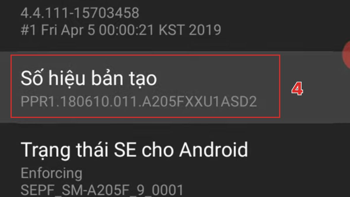 Bật gỡ lỗi USB bước 2