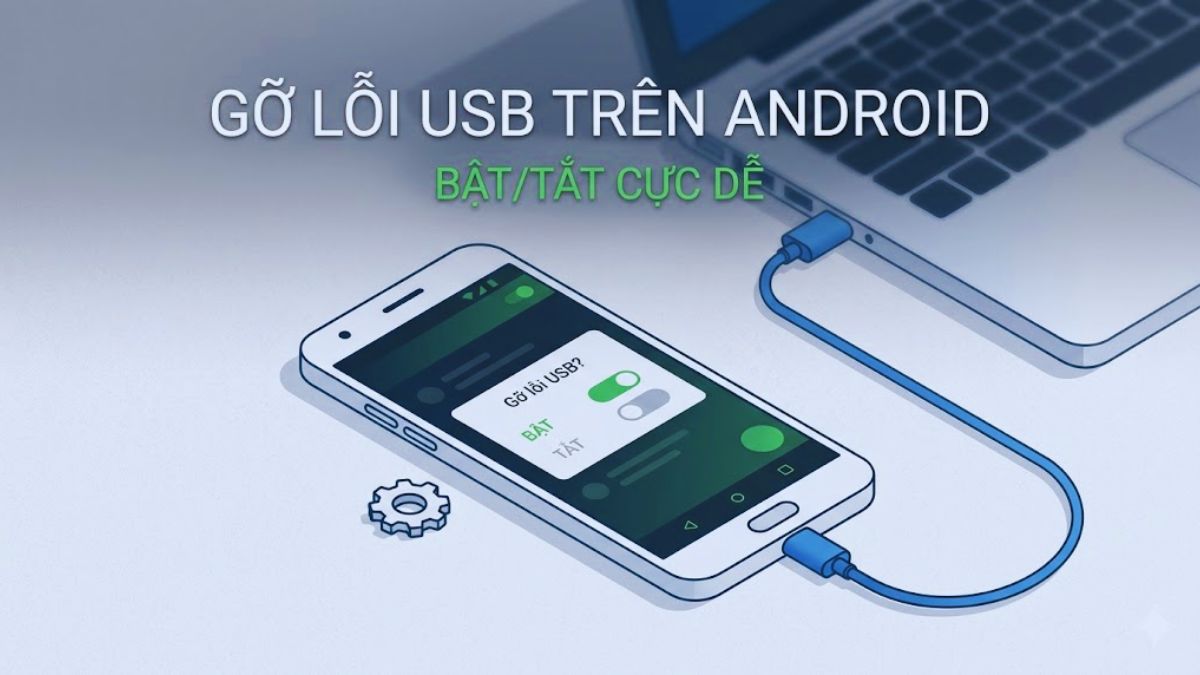 Gỡ lỗi USB là gì? Cách bật/tắt USB Debugging trên Android cực dễ
