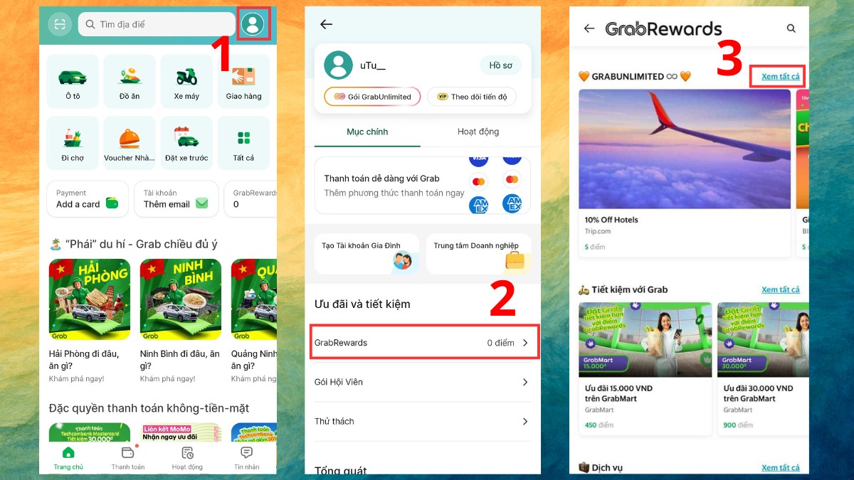 Săn mã khuyến mãi hội viên Grab Unlimited