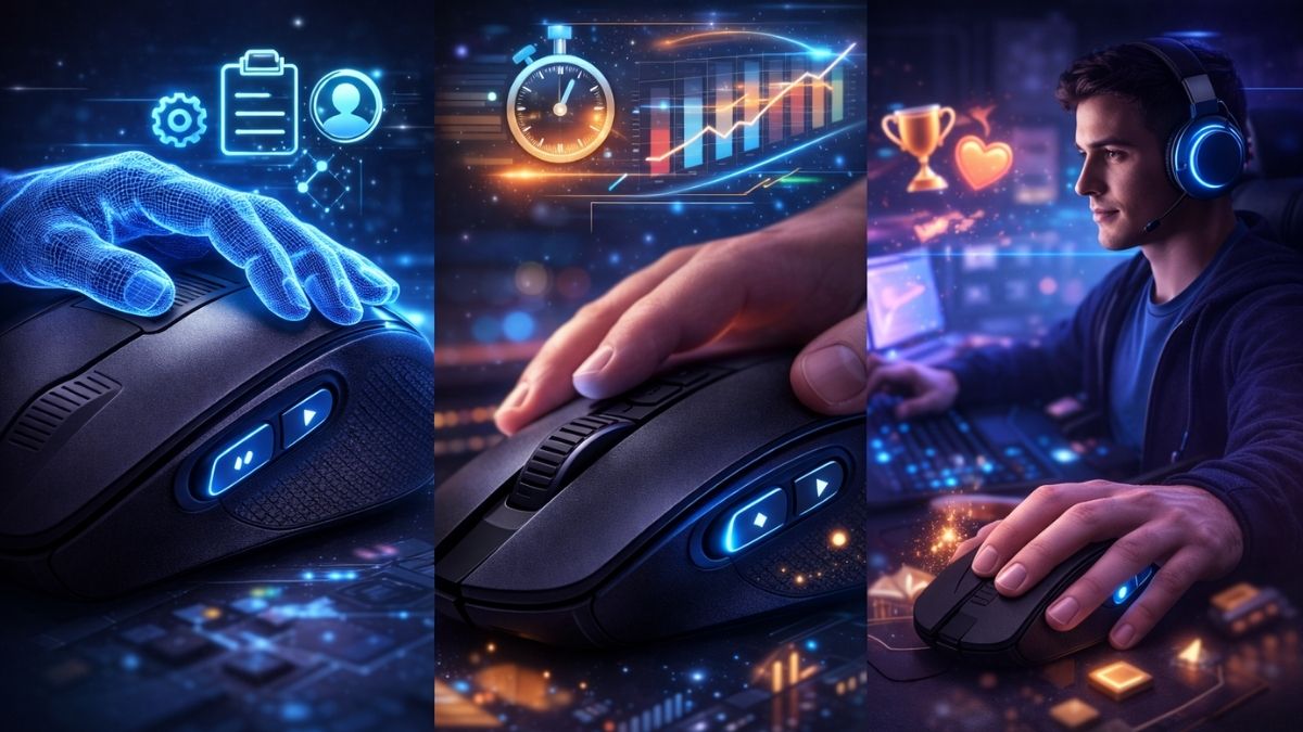 Hai nút bên hông chuột để làm gì? - Lợi ích nổi bật