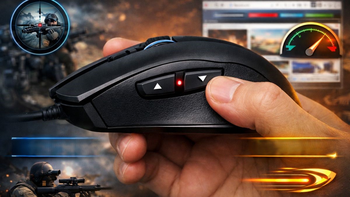 Hai nút bên hông chuột để làm gì? - Chơi game