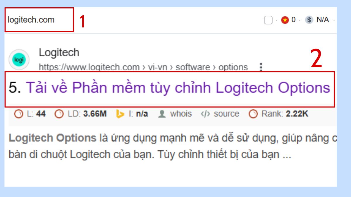 Hai nút bên hông chuột để làm gì? - Cách tùy chỉnh bằng phần mềm bước 1, 2