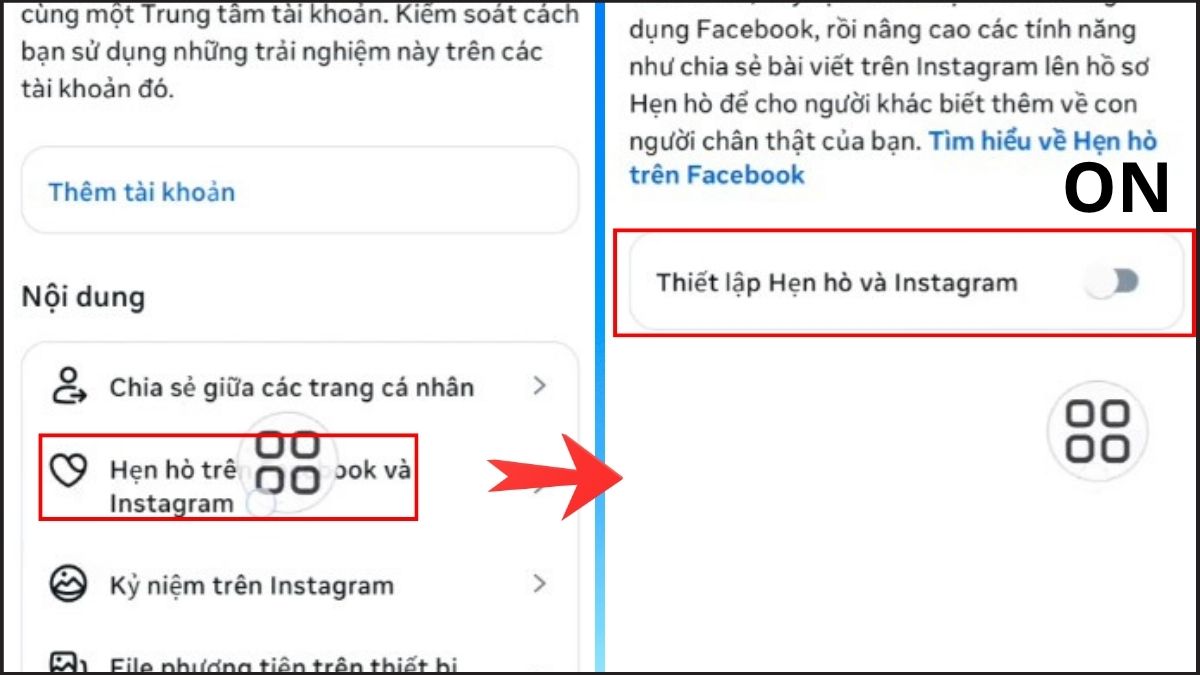 Bật tính năng hẹn hò Facebook bước 4