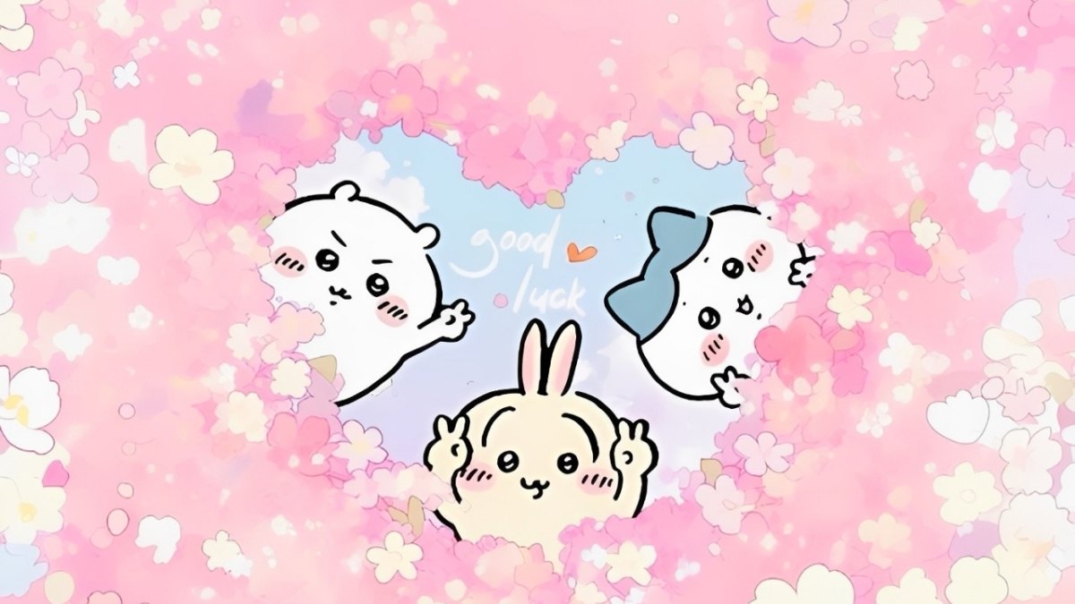 Hình nền Chiikawa cute cho máy tính