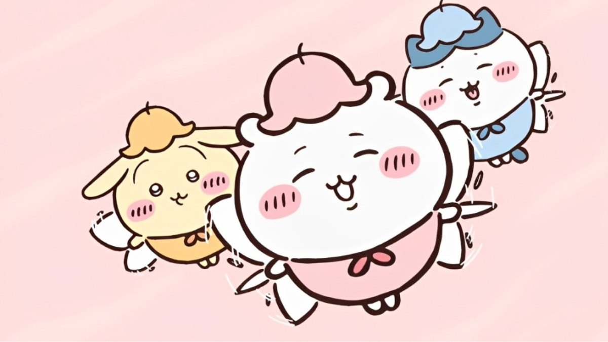 Hình nền Chiikawa đang bay