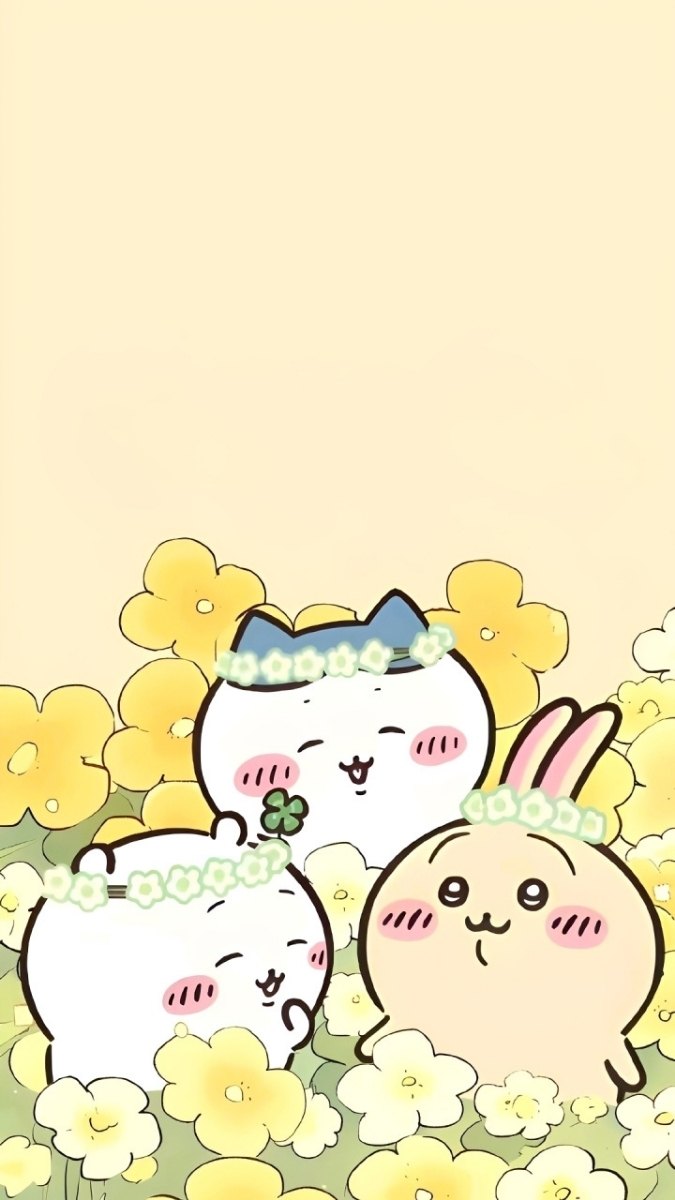 Hình nền Chiikawa siêu đáng yêu