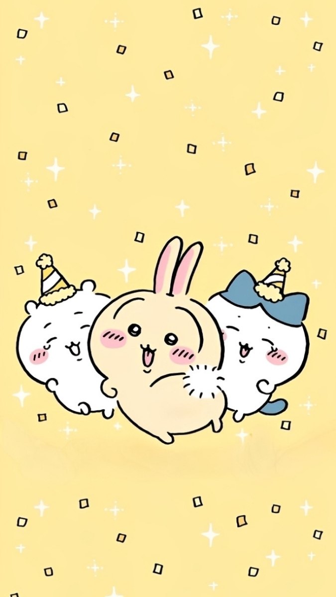 Hình nền Chiikawa cổ vũ