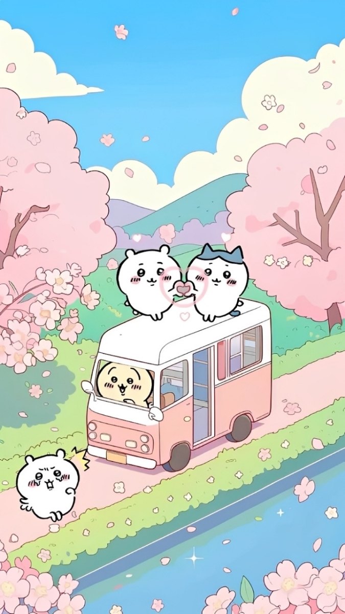 Hình nền Chiikawa đáng yêu cực hot