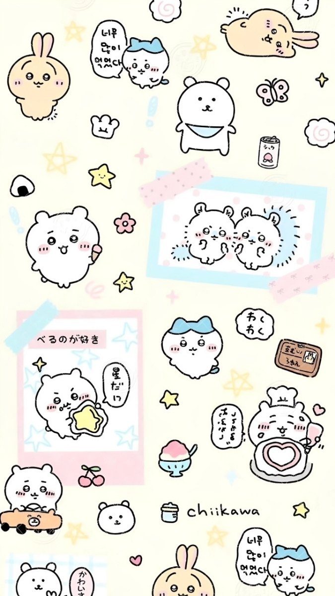 Hình nền Chiikawa điện thoại cực hot