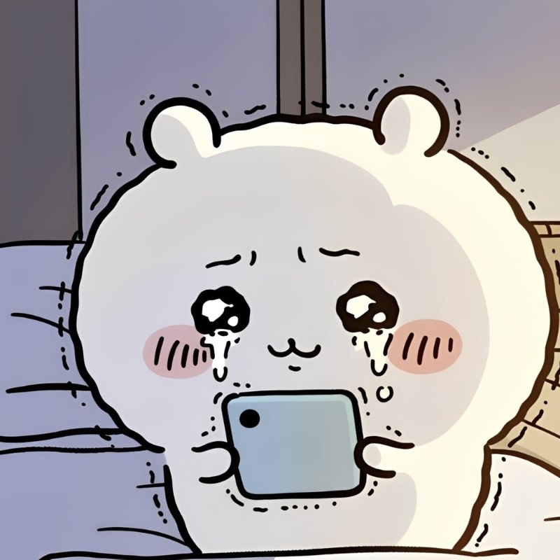 Hình nền Chiikawa đang khóc