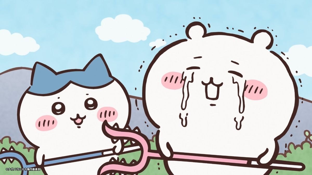 Hình nền Chiikawa khóc