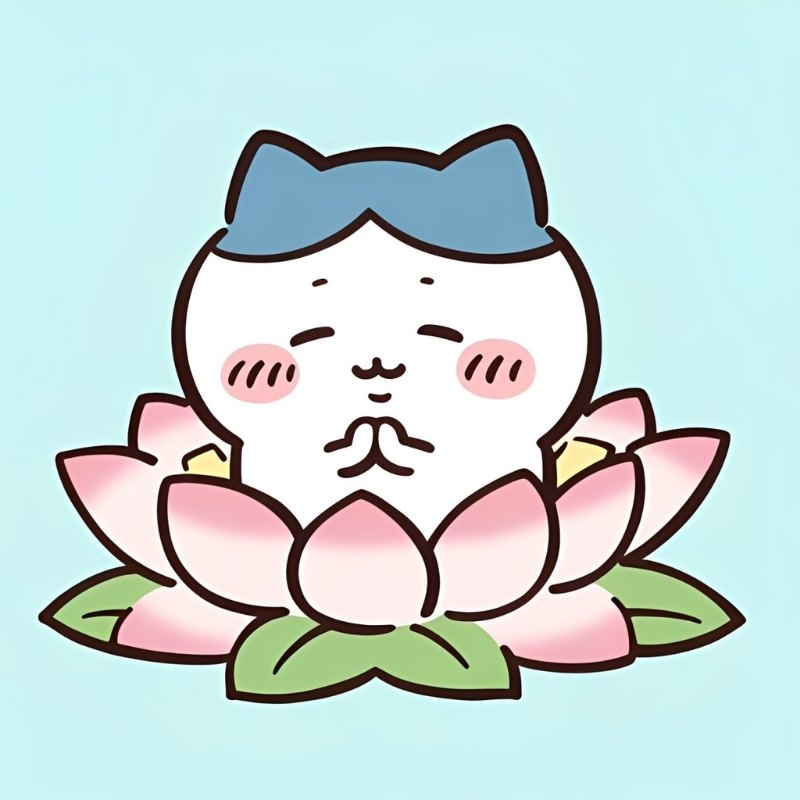 Hình nền Chiikawa tịnh tâm