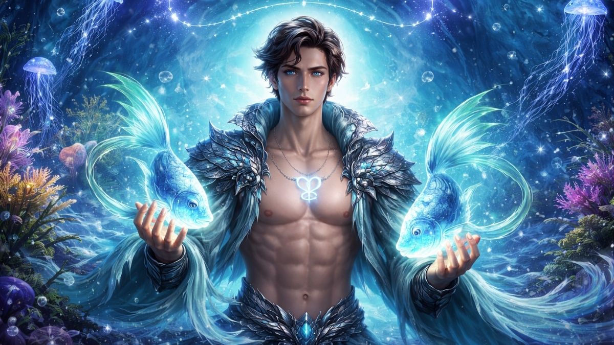 Hình nền cung Song Ngư ngầu