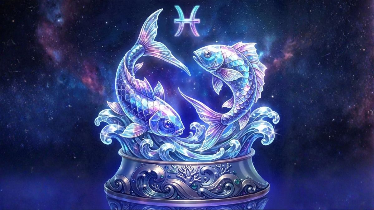 Hình nền cung Song Ngư bling bling