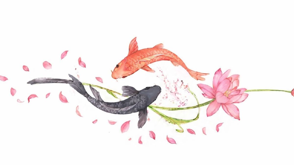 Hình nền cung Song Ngư đẹp cho máy tính