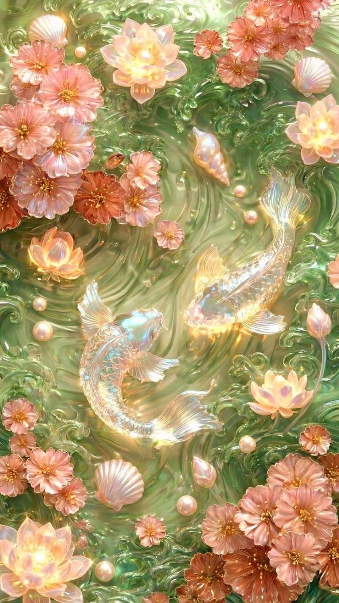 Hình nền cung Song Ngư lung linh